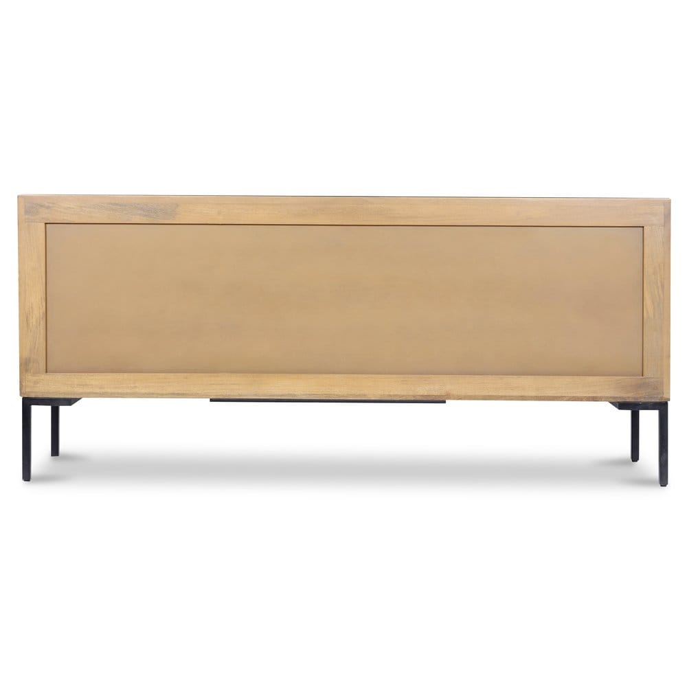 Moes Home - Fishbone Sideboard Natural - QM-1003-24 view 6