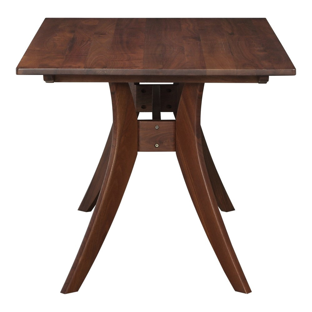 Moes Home - Florence Rectangular Dining Table Small in Walnut - BC-1001-03 veiw 4
