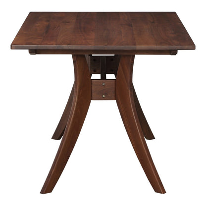 Moes Home - Florence Rectangular Dining Table Small in Walnut - BC-1001-03 veiw 4