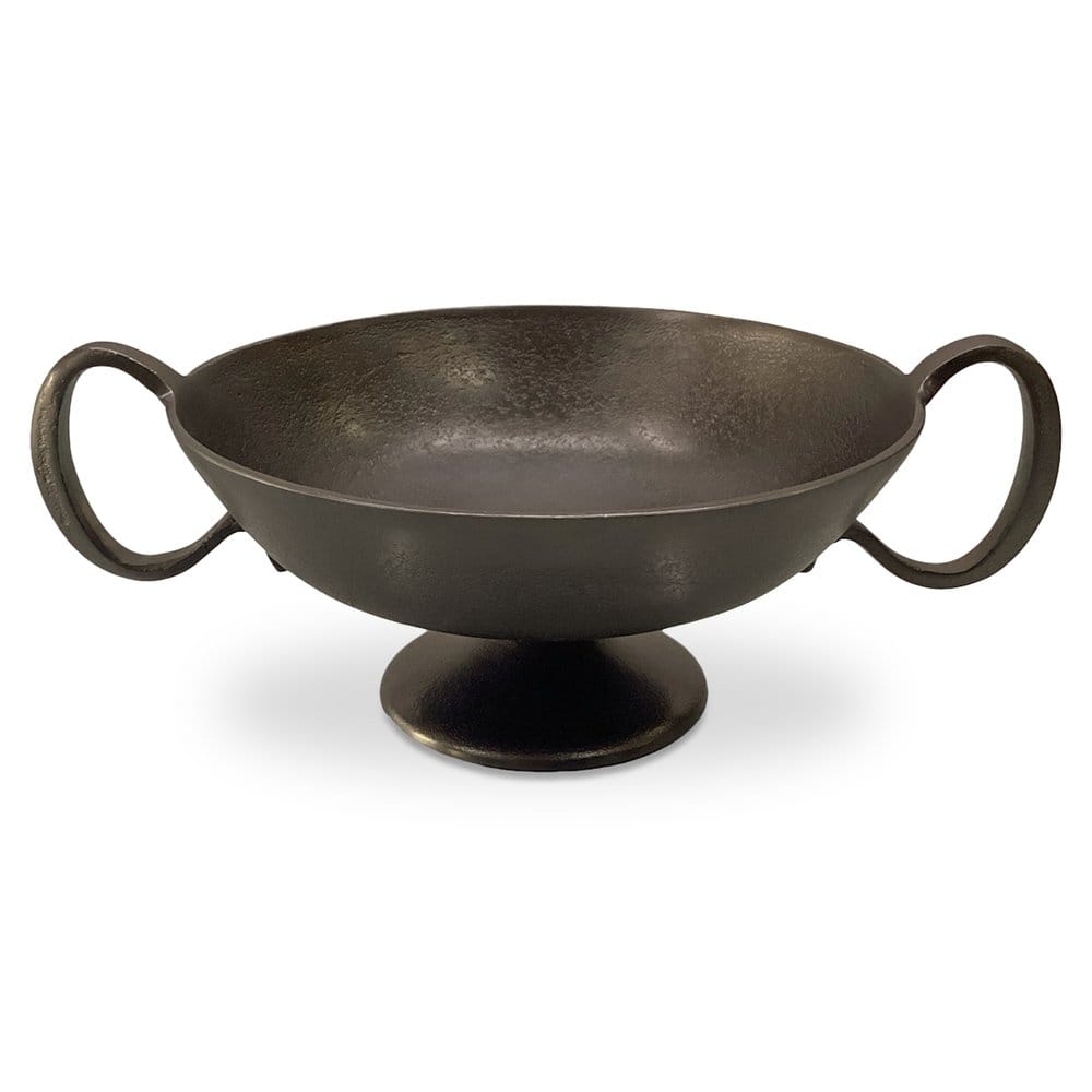 Moes Home - Floris Decorative Bowl Antique Brass Cast Aluminum - QK-1035-51 view 1