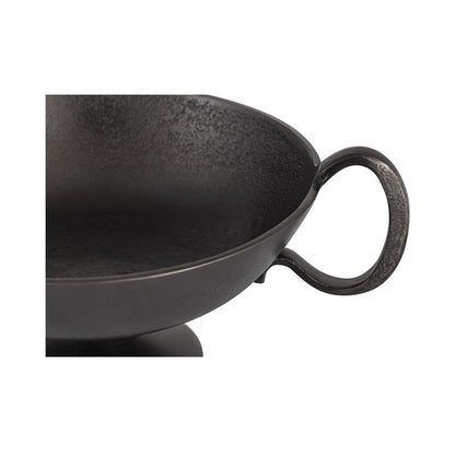 Moes Home - Floris Decorative Bowl Black Cast Aluminum - QK-1035-02 view 5