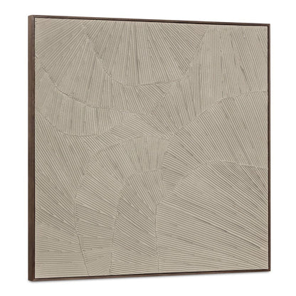 Moes Home - Flutter Framed Painting Cool Beige - WP-1306-37 view 3