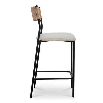 Moes Home - Foley Counter Stool White - ZT-1046-18 view 4