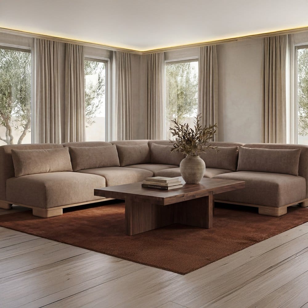 Moes Home - Folke Coffee Table Walnut - BC-1116-03 view 7