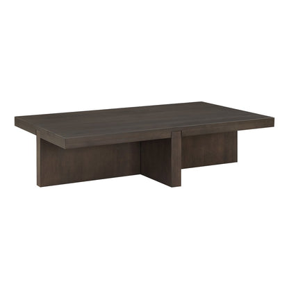 Moes Home - Folke Rectangular Coffee Table Dark Brown - BC-1116-21 view 3