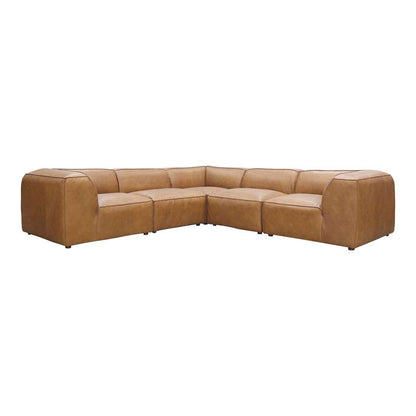 Moes Home - Form Dream Modular Sectional Sonoran Tan Leather - XQ-1008-40 veiw 2