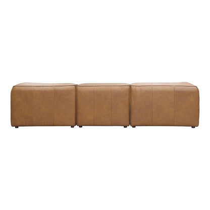 Moes Home - Form Dream Modular Sectional Sonoran Tan Leather - XQ-1008-40 veiw 3