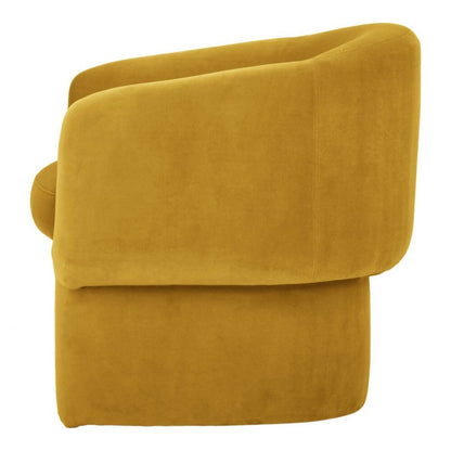 Moes Home - Franco Chair in Mustard - JM-1005-09 veiw 3