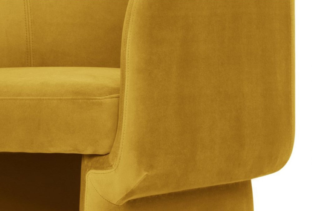 Moes Home - Franco Chair in Mustard - JM-1005-09 veiw 6
