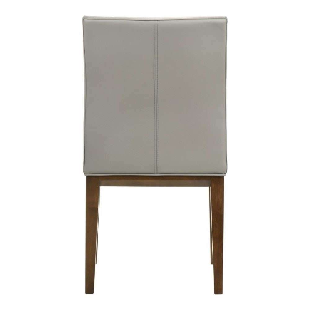 Moes Home - Frankie Dining Chair in Grey (Set of 2) - EQ-1011-15 veiw 3