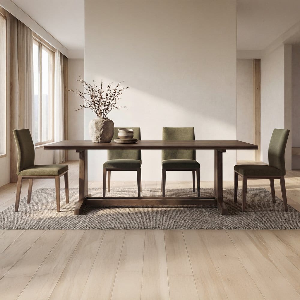 Moes Home - Frankie Dining Chair Olive-Set of 2 - EQ-1011-27 view 9