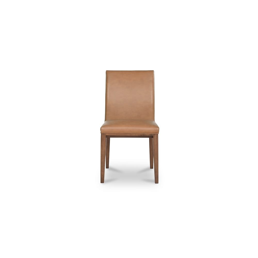 Moes Home - Frankie Dining Chair Tan Leather-Set of 2 - EQ-1011-03 view 2