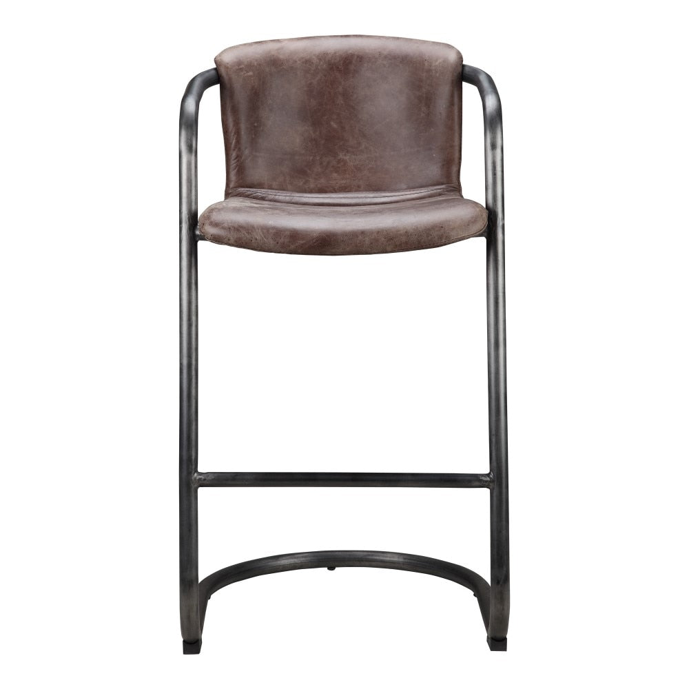 Moes Home - Freeman Barstool in Light Brown (Set of 2) - PK-1060-03 veiw 1