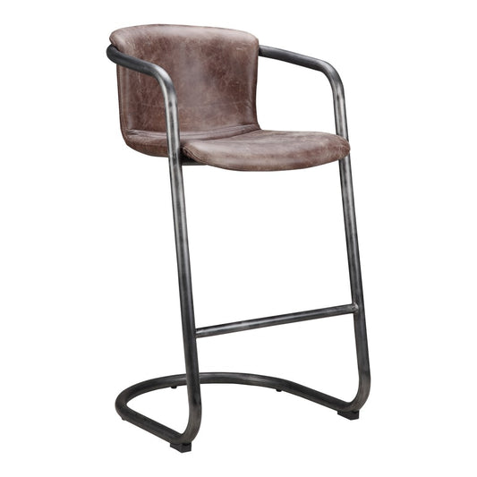 Moes Home - Freeman Barstool in Light Brown (Set of 2) - PK-1060-03 veiw 2