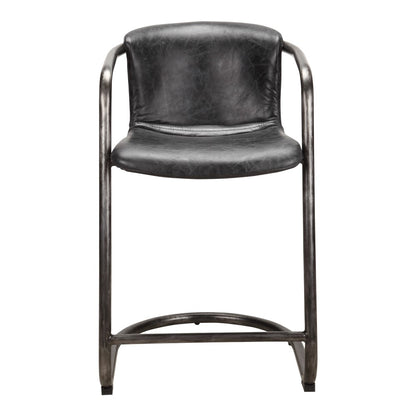 Moes Home - Freeman Counter Stool in Antique Black (Set of 2) - PK-1061-02 veiw 1