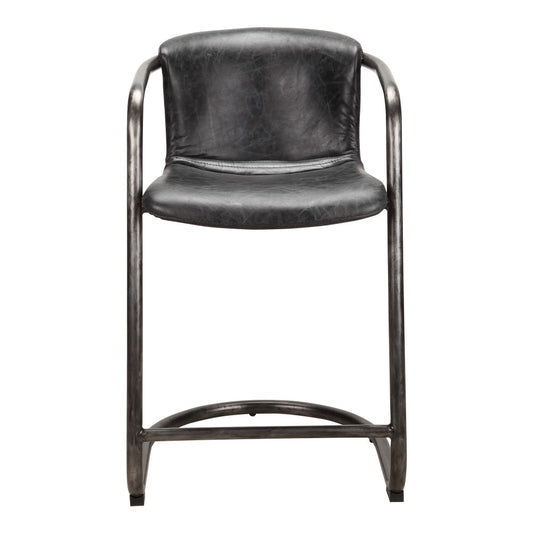 Moes Home - Freeman Counter Stool in Antique Black (Set of 2) - PK-1061-02 veiw 1