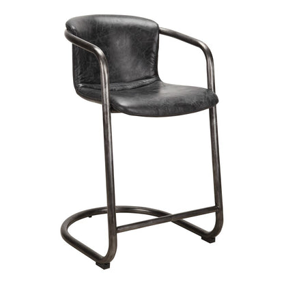 Moes Home - Freeman Counter Stool in Antique Black (Set of 2) - PK-1061-02 veiw 2