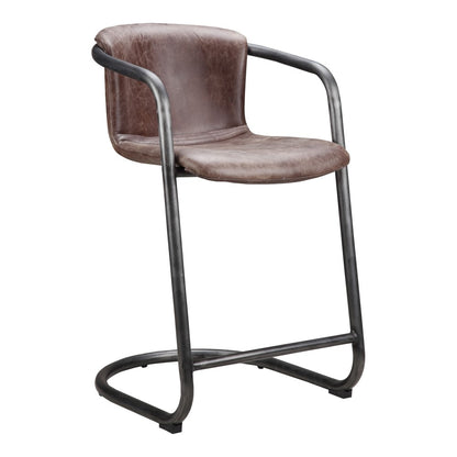 Moes Home - Freeman Counter Stool in Light Brown (Set of 2) - PK-1061-03 veiw 2