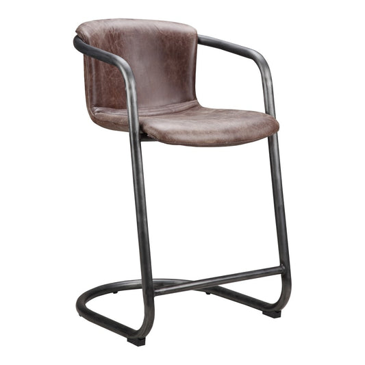 Moes Home - Freeman Counter Stool in Light Brown (Set of 2) - PK-1061-03 veiw 2