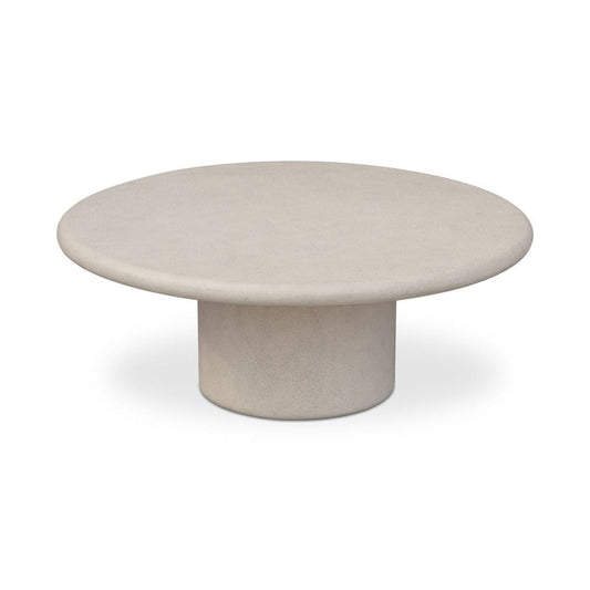 Moes Home - Frida Outdoor Coffee Table Cream - VH-1026-05-0 view 2