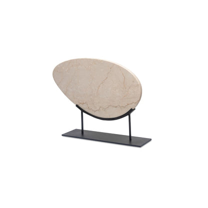 Moes Home - Galen Sculpture Botticino Beige Marble - PJ-1025-34 view 3