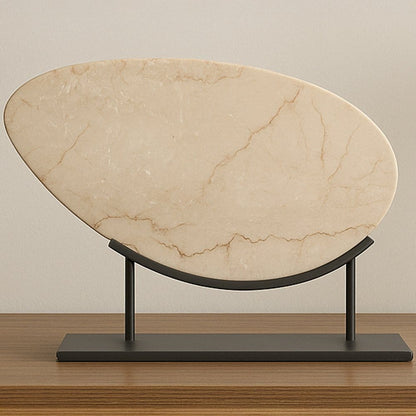 Moes Home - Galen Sculpture Botticino Beige Marble - PJ-1025-34 view 6