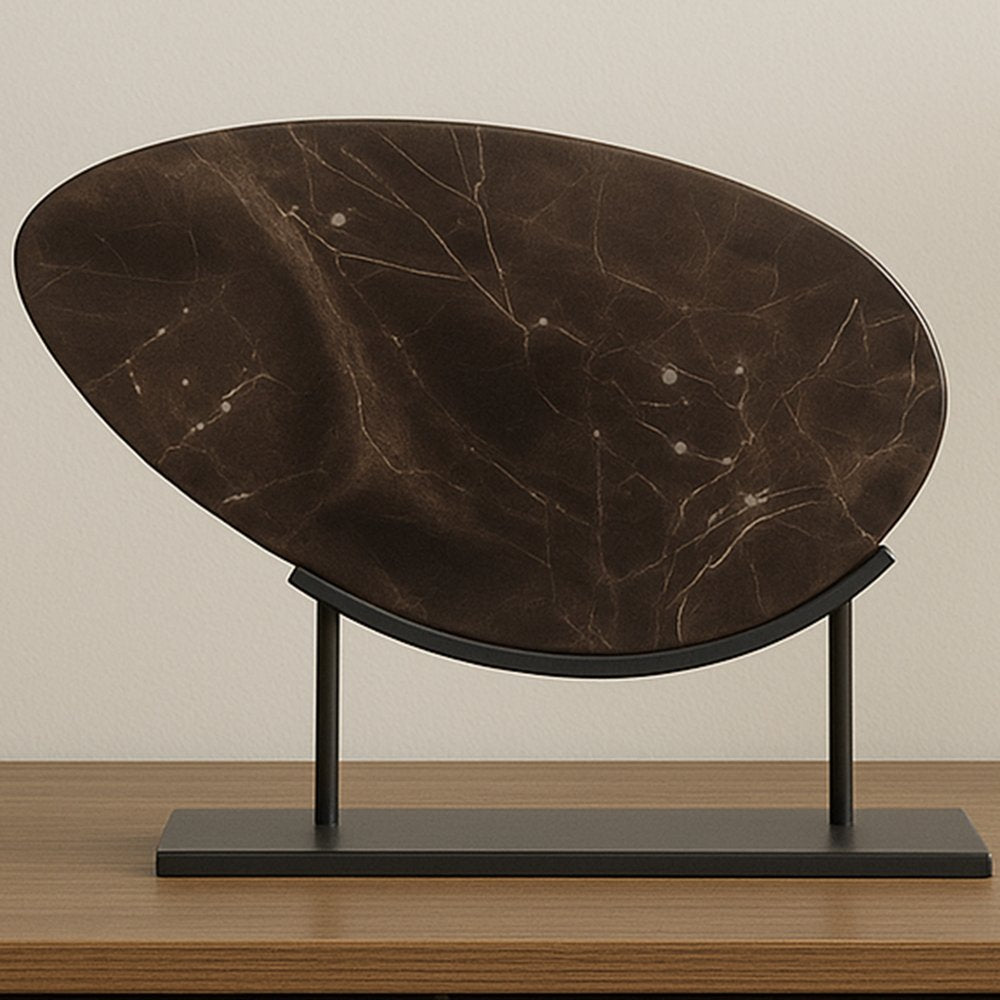 Moes Home - Galen Sculpture Saint Laurent Brown Marble - PJ-1025-20 view 5