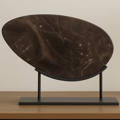 Moes Home - Galen Sculpture Saint Laurent Brown Marble - PJ-1025-20 view 5