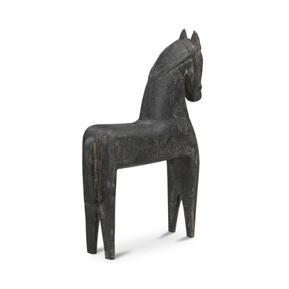 Moes Home - Gallant Wooden Sculpture Black - PZ-1013-02 view 5