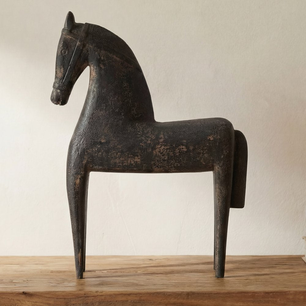 Moes Home - Gallant Wooden Sculpture Black - PZ-1013-02 view 7