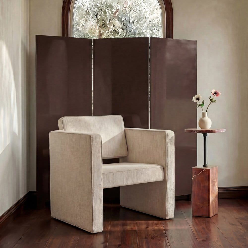 Moes Home - Garbo Screen Dark Brown Lacquer - EW-1040-20 view 6