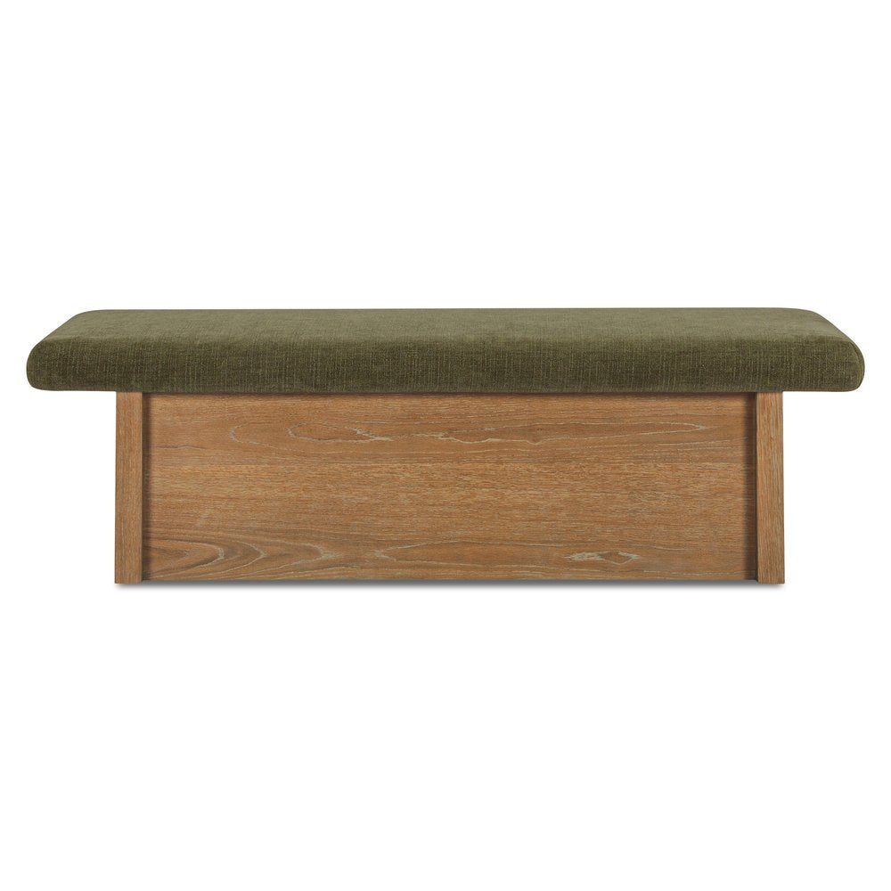 Moes Home - Gemma Storage Bench Dark Green - FO-1050-27 view 5