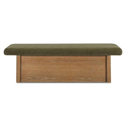 Moes Home - Gemma Storage Bench Dark Green - FO-1050-27 view 5