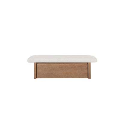 Moes Home - Gemma Storage Bench Oat - FO-1050-05 view 2