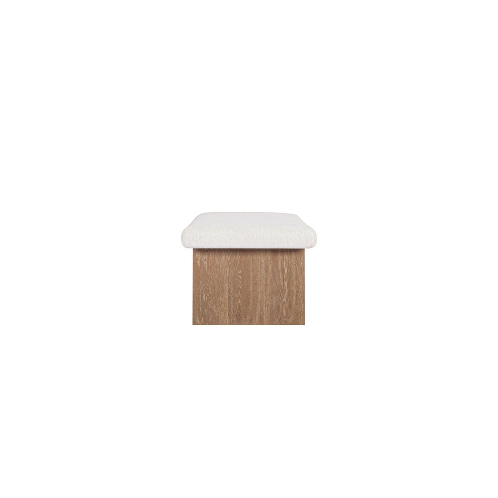 Moes Home - Gemma Storage Bench Oat - FO-1050-05 view 3