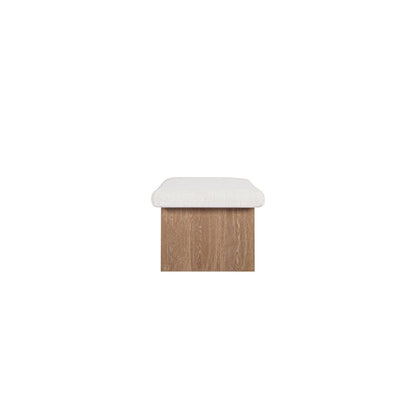 Moes Home - Gemma Storage Bench Oat - FO-1050-05 view 3