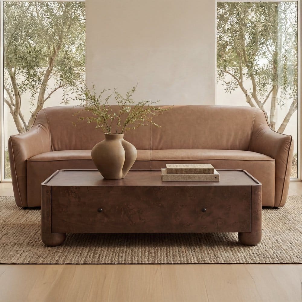 Moes Home - Gibson Coffee Table Burl - FC-1022-20 view 10