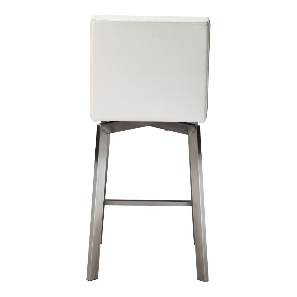 Moes Home - Giro Counter Stool in White - EH-1039-18 veiw 3