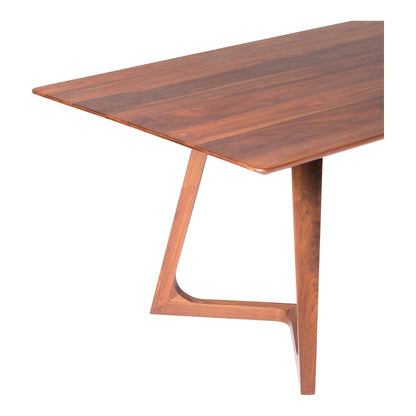 Moes Home - Godenza Dining Table Rectangular in Walnut - CB-1004-03-0 veiw 4