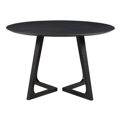 Moes Home - Godenza Dining Table Round Black Ash - CB-1003-02-0 veiw 2