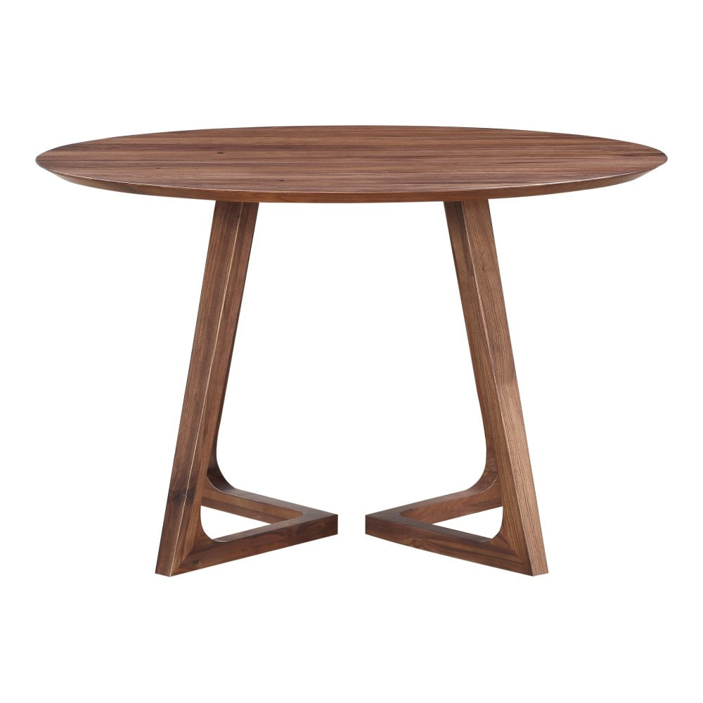 Moes Home - Godenza Dining Table Round in Walnut - CB-1003-03-0 veiw 1