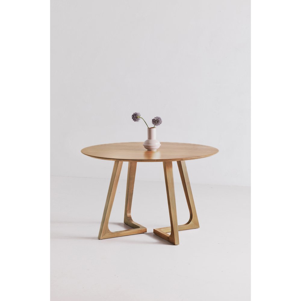 Moes Home - Godenza Round Dining Table Natural Oak - CB-1003-24-0 view 7