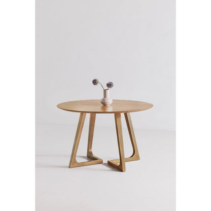 Moes Home - Godenza Round Dining Table Natural Oak - CB-1003-24-0 view 7