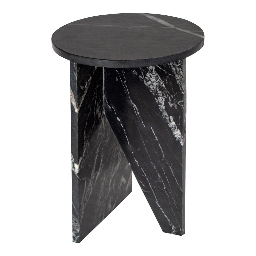 Moes Home - Grace Accent Table Black Marble - PJ-1021-02 view 4