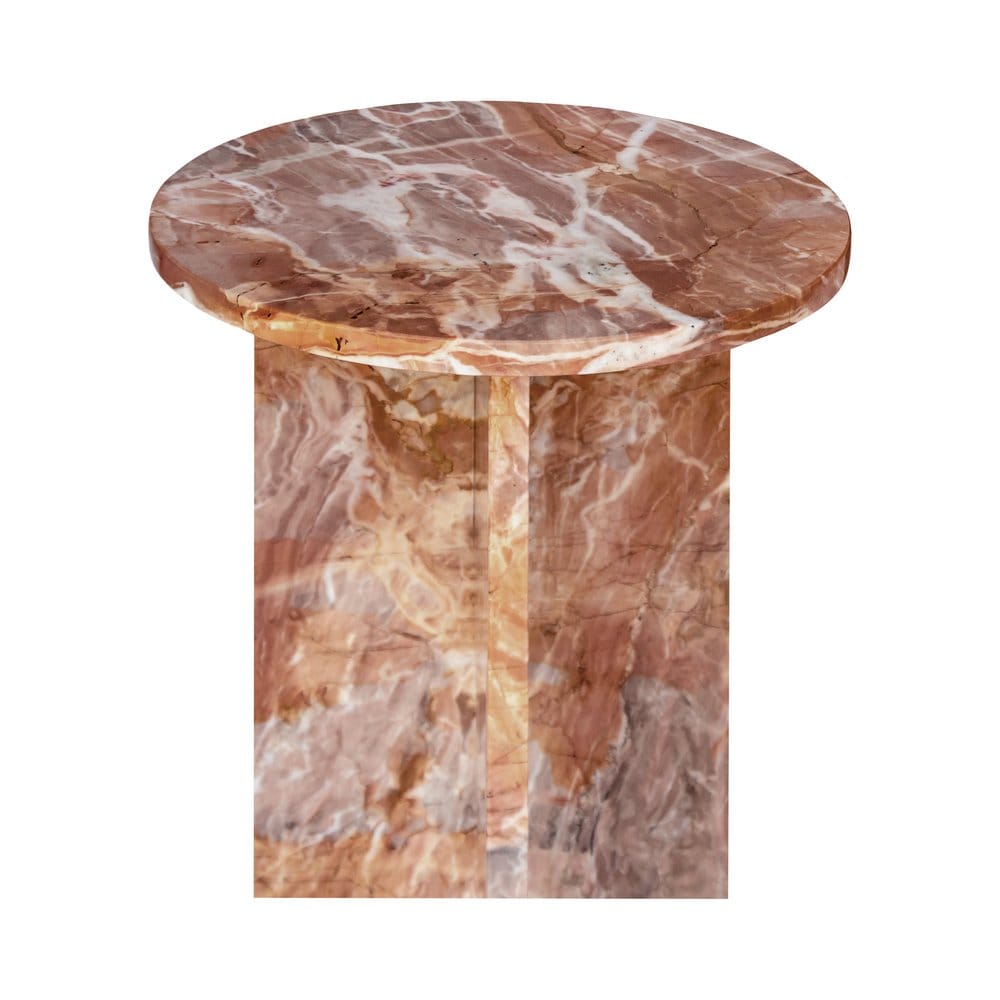 Moes Home - Grace Accent Table Orange Levante Marble - PJ-1021-12 view 8