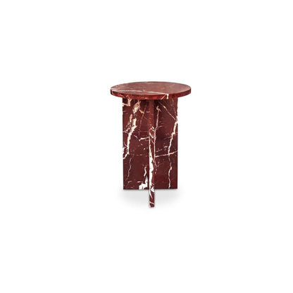 Moes Home - Grace Accent Table Rosso Levante Marble - PJ-1021-06 view 1