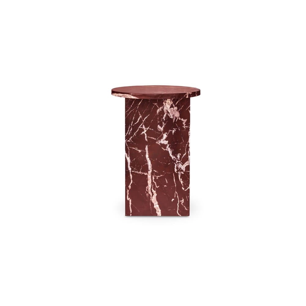 Moes Home - Grace Accent Table Rosso Levante Marble - PJ-1021-06 view 4