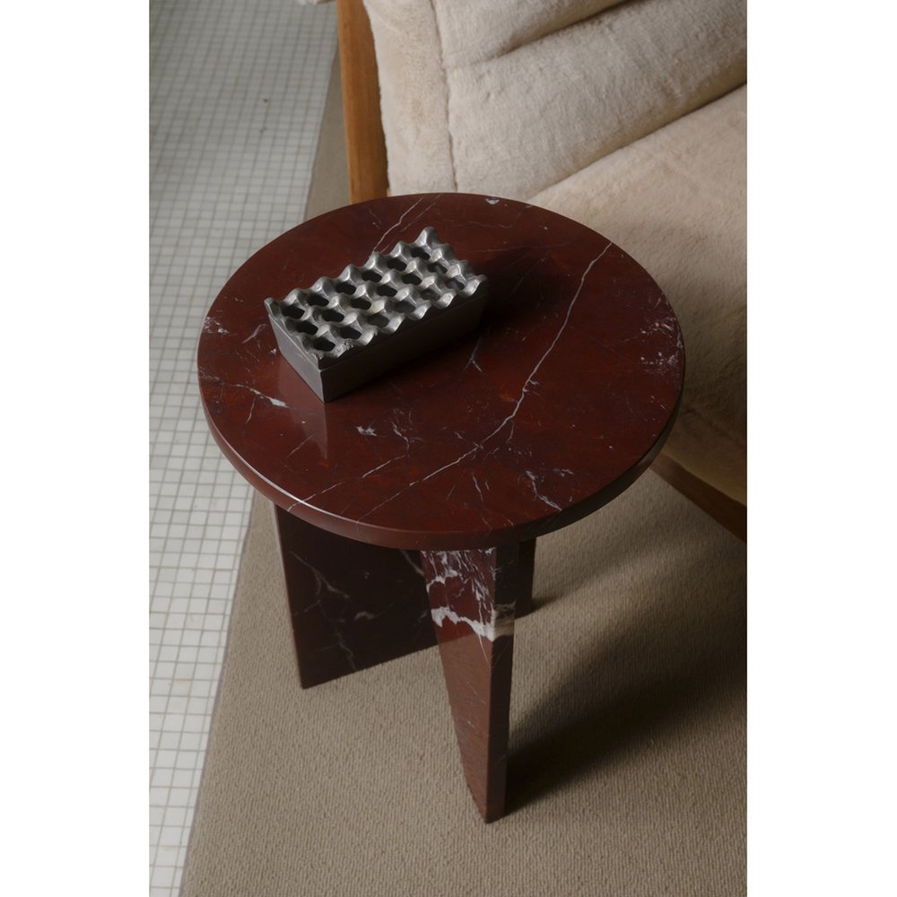 Moes Home - Grace Accent Table Rosso Levante Marble - PJ-1021-06 view 13
