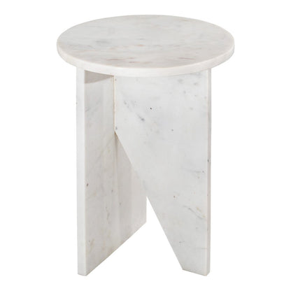 Moes Home - Grace Accent Table White Marble - PJ-1021-18 view 3