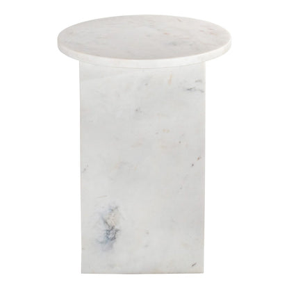 Moes Home - Grace Accent Table White Marble - PJ-1021-18 view 4